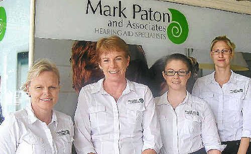 Congratulating Sharon Jamieson (second from left) on her achievements are (from left) Lisa Burley, Jacinda Butcher and Kirby-Lee Cummins. Congratulating Sharon Jamieson (second from left) on her achievements are (from left) Lisa Burley, Jacinda Butcher and Kirby-Lee Cummins.